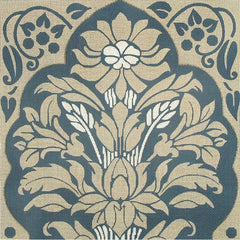 24010 India Floral Neutral