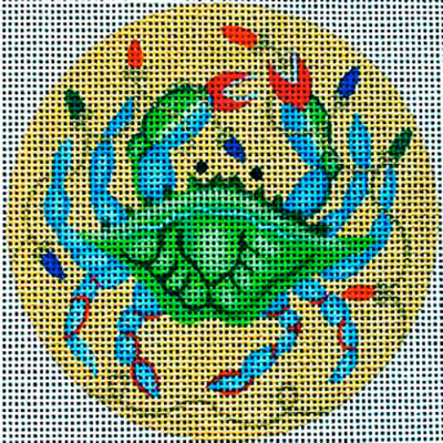 4365 Crab with Christmas Lights
