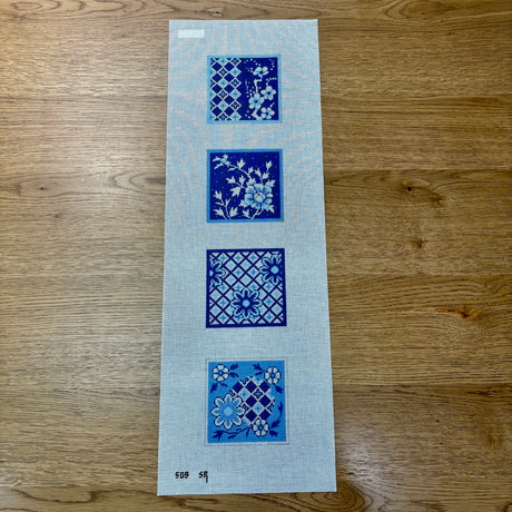 509 Imari, Blues & White Coasters