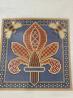 cwc50 fleur de lis coaster