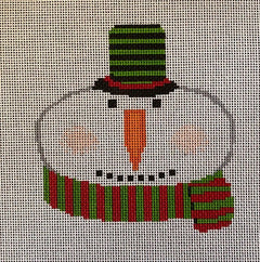 ASIT250 Snowman red green stripe