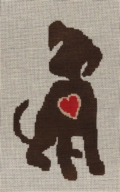 ASIT320 Puppy with Heart