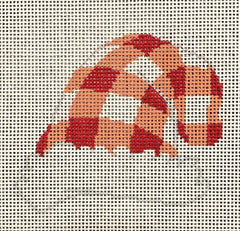 ASIT442-13 Red Gingham Cap