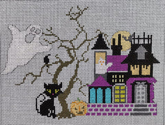 ASIT500D Color House w/ cat & Tree