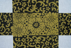 B-47 Gold and Black Brick