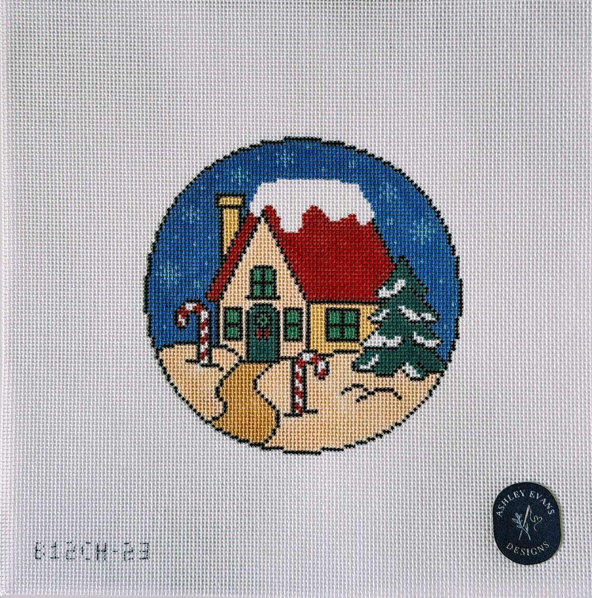 B12-CH-23_AED Christmas Cottage Round