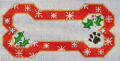 BP-04-13M Red Snow Flake Bone Ornament on 13M