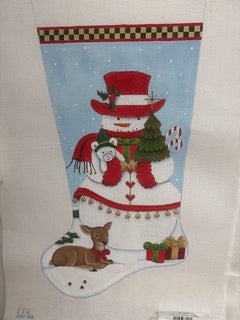msd2316 snowman stocking