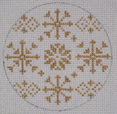 DK-EX26 Gold Snowflakes