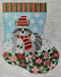CH-1116 Raccoon Mini Stocking