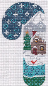 CH-13 Log Cabin Candy Cane