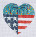 CH-227 Fireworks Heart