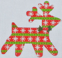CH-400 Snowflakes Reindeer