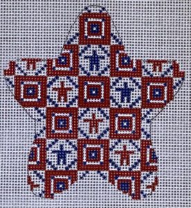 CH-428 Stars and Squares Star