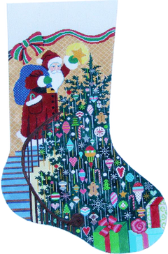 ST-CS48 Santa's Finishing Touch Stocking