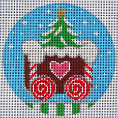 DO161 Gingerbread Train Caboose