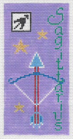 Doolittle Stitchery EZ111 Sagittarius Zodiac Eyeglass Case