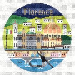 Doolittle Stitchery O116 Florence Round