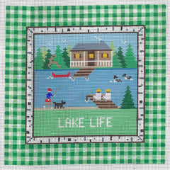 Doolittle Stitchery S513 Lake Fun/Life Square