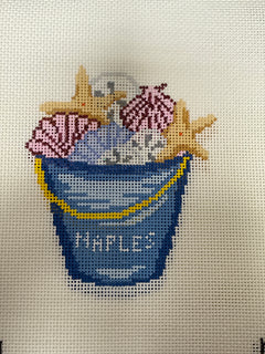 329-13 Naples Bucket of Shells