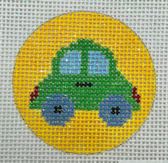 FS-Boy E Car 2" Round
