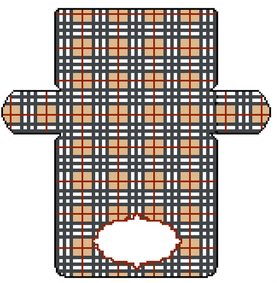 FS-Clutch-3 Burg Plaid Clutch Bag