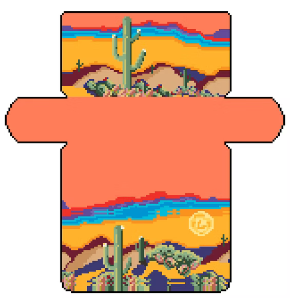 FS-Clutch-7 Arizona Scape Clutch Bag