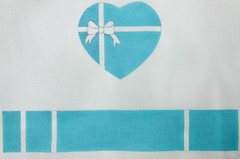 FS-Hrt-7 Baby Boy Box Heart Hinged Box