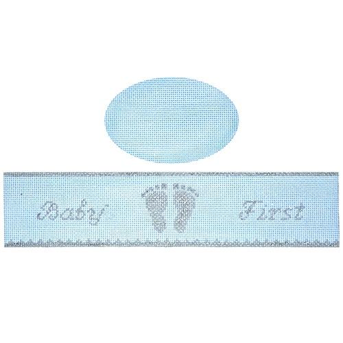 FS-O-6A Babies First Blue Oval Hinged Box