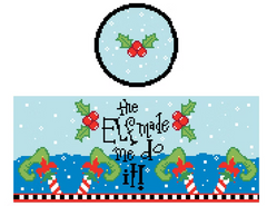FS-R-48 Elf Made Me Do Round Hinged Box