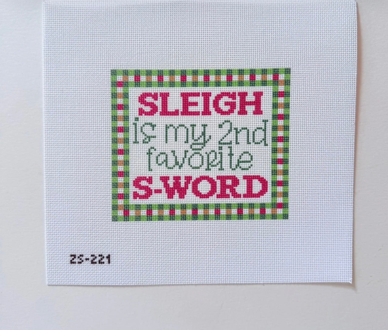 ZS-221 Sleigh is my Second Favorite S word