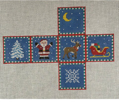 206-18 SR- Santas Sleigh Reindeer