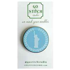GGS-NM-008 - Lady Liberty Cameo Style Needleminder