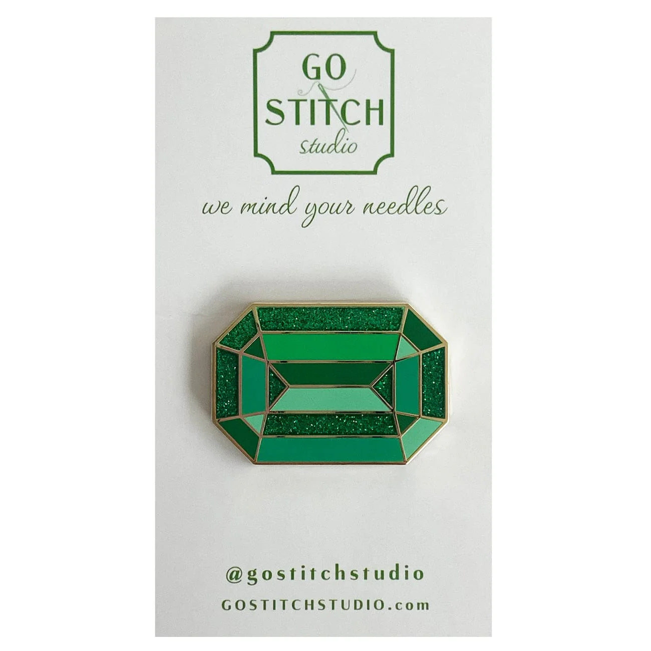 GGS-NM-26 - The Dresden Green Diamond Needleminder