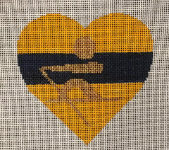 H-019 J.Crew Heart