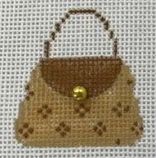 HB-77 Mini Purse Tan & Brown