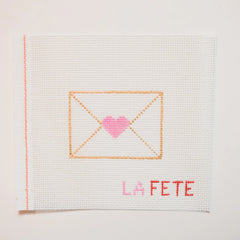 HE-E_LAFETE Heart Envelope - Pink