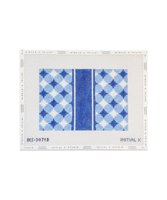 IKS-3071B Starburst Clutch, Blue