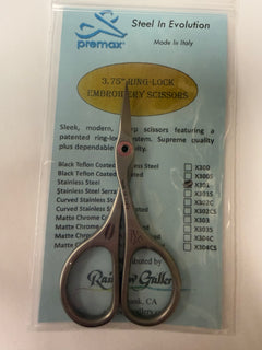 Premax X301 3.75 Ring Lock Embroidery Scissor