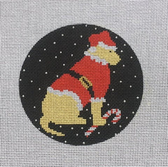 LM-XO15 Yellow Lab Santa