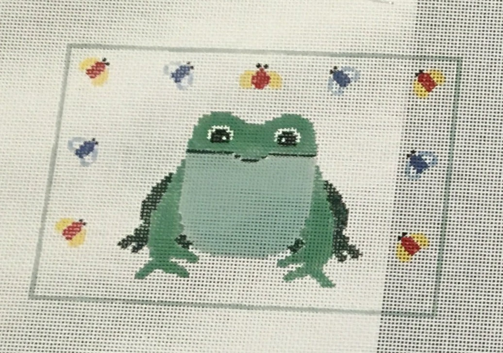 PT176 Frog Tooth Fairy Pillow