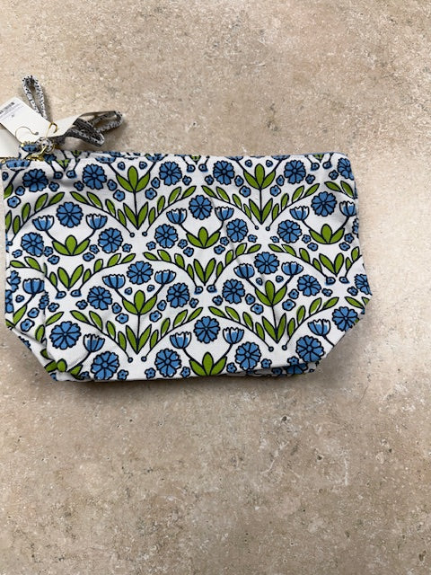 Canvas Pouch- Medium Blaire Blue