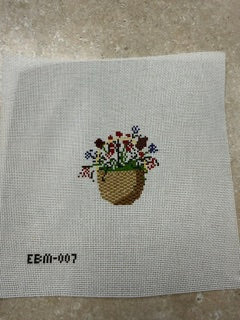 EBM-007 Basket with Flowers