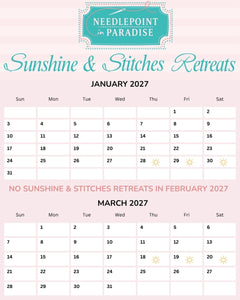 Sunshine and Stitches Retreats