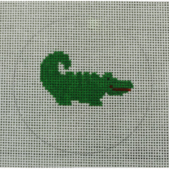 KKMO109 Alligator Mini Ornament 3" Round