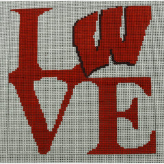 KKO132 Love Wisconsin 4.75 x 5