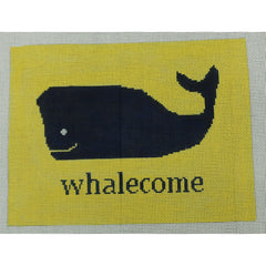 KKP117Y Whalecome on Yellow 8.5 x 11