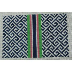 KKP133 Blue, Green, Pink, and Navy Clutch