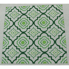 KKP176 Green Tiles Pillow