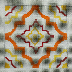 KKSS33 Orange Tile 3.25" square